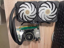 Tesla V100 SXM2 16G GPU Water Cooling Kit 240mm Radiator with Fans picture