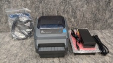 Zebra GX420D 203dpi Thermal Label Printer w/ Auto Front Cutter & Power Supply picture