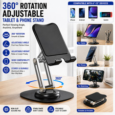 Adjustable Universal Tablet Stand Desk Holder Mount For iPhone Air 17 Pro Max US picture
