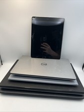 4 Laptops 1 iPad For Parts/Repair - Dell - Apple - Toshiba - Hp picture