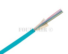 Indoor/Outdoor 24-Strand Multimode OM3 Fiber Optic Cable Plenum Rated - 500ft picture