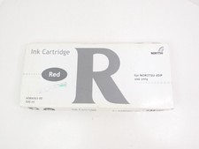 Noritsu Ink Cartridge Red H086063-00 Japan 7/2008 Sealed New picture