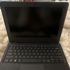 Dell Black Notebook Laptop with Power Adapter Included - Sleek Portable Computer picture