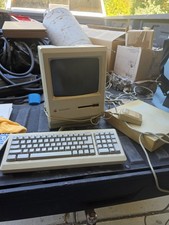 Vintage Apple Macintosh Plus Desktop Computer With Image Writer Printer  picture