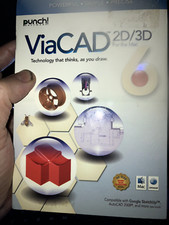 Punch Viacad 2d/3d Version 6 (Mac) *New,Sealed* picture