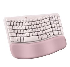 Logitech - Wave Keys Ergonomic Wireless Membrane Keyboard for Windows/Mac BN picture