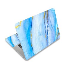 HEABPY Laptop Skin Sticker Blue Marble picture