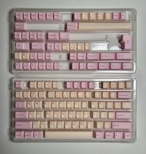 ePBT Axolotls Base Keycap Set Cherry Profile PBT MX  for Mechanical Keyboard New picture