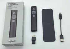 Logitech Spotlight Presentation Remote Universal Wireless 30 m range Open Box picture