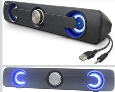 SYBA Multimedia - SY-SPK20234 - GamesterGear SY-SPK20234 2.0 Sound Bar Speaker picture