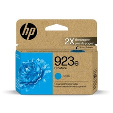 HP 923e EvoMore High Yield Cyan Ink Cartridge | Works with OfficeJet 8120, Pr... picture