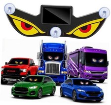Solar Powered Devil Eyes LED Car Light, Dynamic Windshield Yellow Red Yellow picture