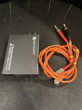 Networx Gigabit Fiber Media Converter (FT-1000MM-ST) 1310nm with Fiber Cable picture