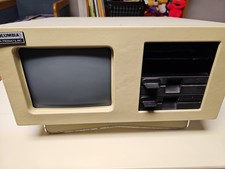 Columbia Data Products Model 1600/2200 IBM Compatible PC W 2 Floppy Circa 1985 picture