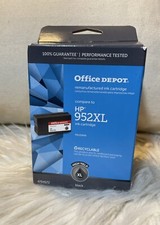 Office Depot Compare To HP 952XL Black Ink Cartridge EXPIRED picture