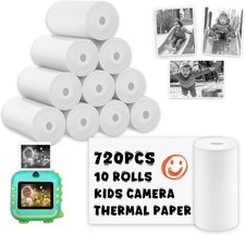 720Pcs Thermal Paper for Kids Camera Instant Print, 57x25mm 10PCS  picture