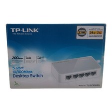 TP-Link TL-SF1005P Desktop Switch 5-Port w 4-Port PoE 10/100 200 Mbps Network  picture