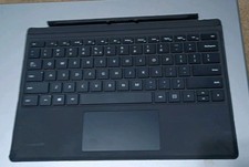 Microsoft Surface Pro Type Cover Model 1725 Keyboard Black FMM-00001 TESTED picture