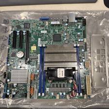 SuperMicro X10SRM-F with I/O Shield + Xeon(R) CPU E5-2670 v3 @ 2.30GHz & cooler picture