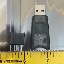 QTY 25 New Memory Card Reader Adapters to USB 2.0 Adapter for Micro SD SDHC SDXC picture