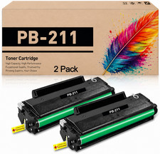 PB-211 PB211 Toner Cartridge 2PACK Replacement for Pantum P2500 P2500w M6600W picture