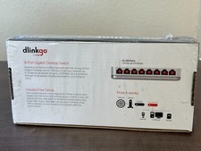 NEW D-Link Dlinkgo GO-SW-8G 8 Port Gigabit Desktop Switch SEALED picture