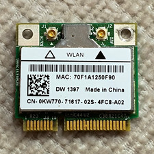 Dell Wireless 1397 DW1397 WLAN Half Mini PCIe Card 0KW770 KW770 Inspiron 1545 picture