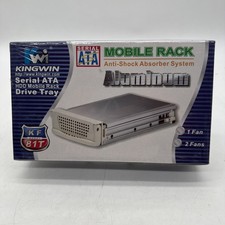 Kingwin KF-81T-BK Serial ATA SATA HDD Mobile Rack Drive Tray New Sealed picture