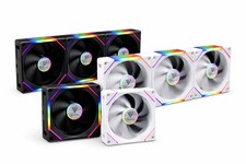 GAMDIAS ARGB Case Fan 120mm x1 and Reverse Blade x1, Hassle-Free Cable picture