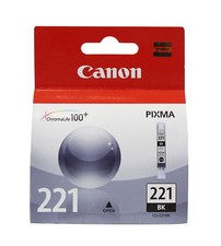 Canon CLI-221 Black Ink Cartridge CLI-221BK 2946B001 Genuine New picture