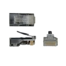 StarTech.com Cat 5e RJ45 Solid Modular Plug Connector - 50 Pack (CRJ45SOL50PK) picture
