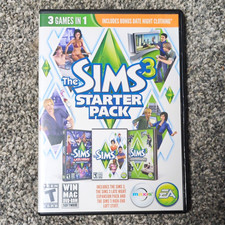 EA The Sims 3 Starter Pack 3 Games In 1 - Untested picture