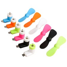 Mini USB Phone Cooling Fan Micro USB Type C 5V Portable Mobile Phone Cooler picture