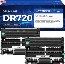 DR720 Drum Unit 2 Pack (Not Toner) Replacement for Brother DR-720 Imaging Drum picture