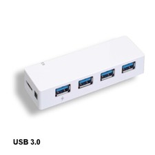 KNTK USB 3.0 Four Port Hub 5Gbps 900mA for PC Laptop Notebook Data Transfer picture