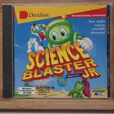 Davidson Science Blaster Jr. Cd-rom for Windows 95 3.1 & Macintosh Ages 4-7 picture