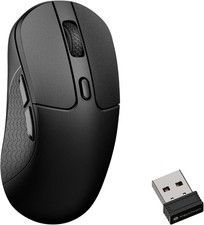 Keychron M3 Wireless PixArt 3950 8K Sensor Mouse Black Certified Refurbished picture