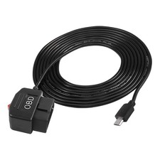 OBD/OBD2 to Micro USB Power Cable for Dash Camera OBDII Power Cable Adapter Char picture