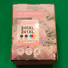 Oillike Reman Ink Cartridges for Canon PG-240XL CL-241XL Black Tri-Color picture