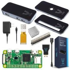 Raspberry Pi Zero W Basic Starter Kit Black Plastic Case picture