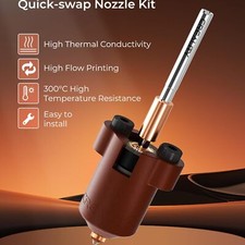 Creality K1C Ceramic Heating Block Kit—Quick-swap Nozzle Kit for K1C 3d printer picture