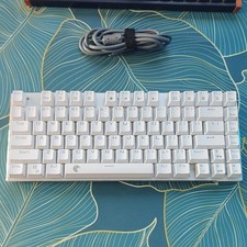 E-YOOSO Super Scholar Z-88 RGB Wired Mechanical Keyboard 81-Key White QWERTY picture