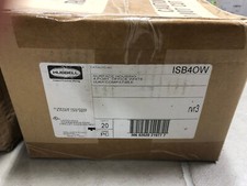 Lot of (20) Hubbell ISB4OW 4 Port Surface Mount Boxes - NEW  picture