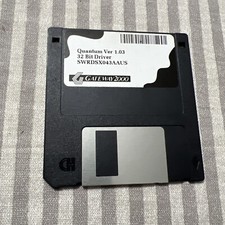 Gateway 2000 Quantum Ver. 1.03 Swrdsx043aaus 32 Bit Driver Vintage Software Disk picture