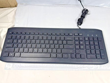onn. USB Wired Computer Keyboard - Black - Model 100009052 - Tested & Working picture