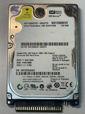 WD WD1200BEVE-00WZT0 120GB 5.4K RPM 8MB Cache 2.5