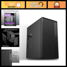 Compact Micro ATX Mini Tower PC Case - 0.8mm SPCC Frame, Supports MATX/ITX picture