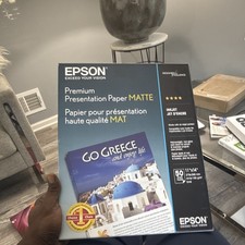Epson Premium Presentation Paper Matte 11x14 165gsm 50 Sheets Inkjet S041568 picture