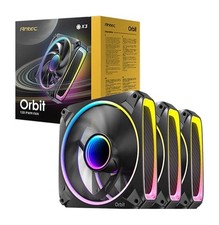 ANTEC Reverse Rotor PC Case Fan ORBIT-120 ARGB-120MM 3 UDS picture
