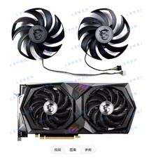 For MSI RTX3050 3060 3060ti GAMING X Magic Dragon Graphics Fan PLD10010S12HH picture